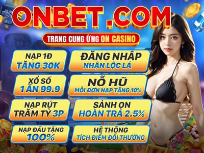 Thưởng Chào Mừng 100% Nạp Đầu